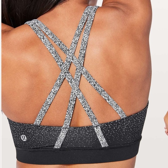 New Lululemon Energy Bra- rare speckled ombré - size 4 - Picture 5 of 10